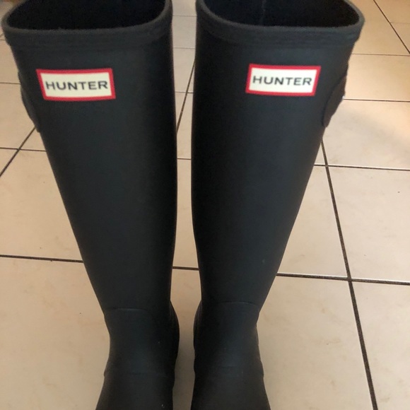 Hunter Shoes - Black hunter boot